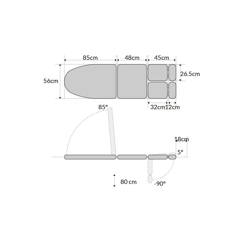 Stol/stolica za podiatriju SF-1030-B-POD