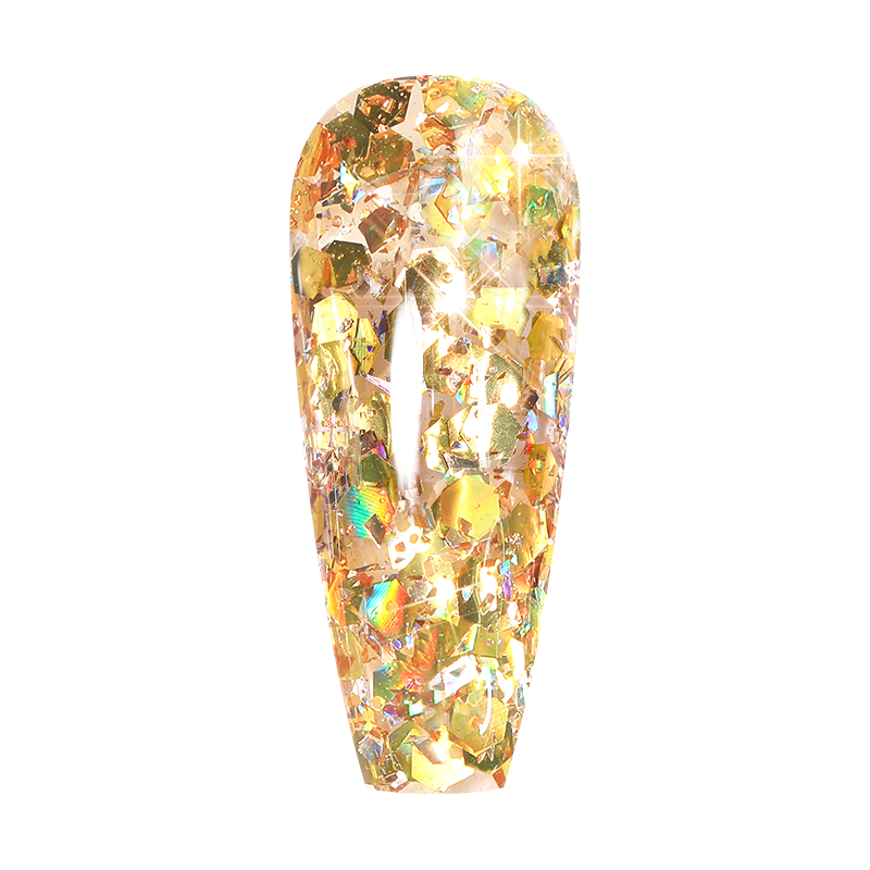 Prozirni gel sa šljokicama 52328-3