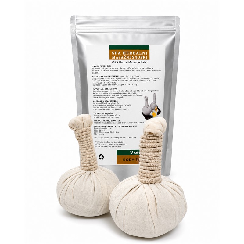 SPA biljni snopovi za masažu 150g