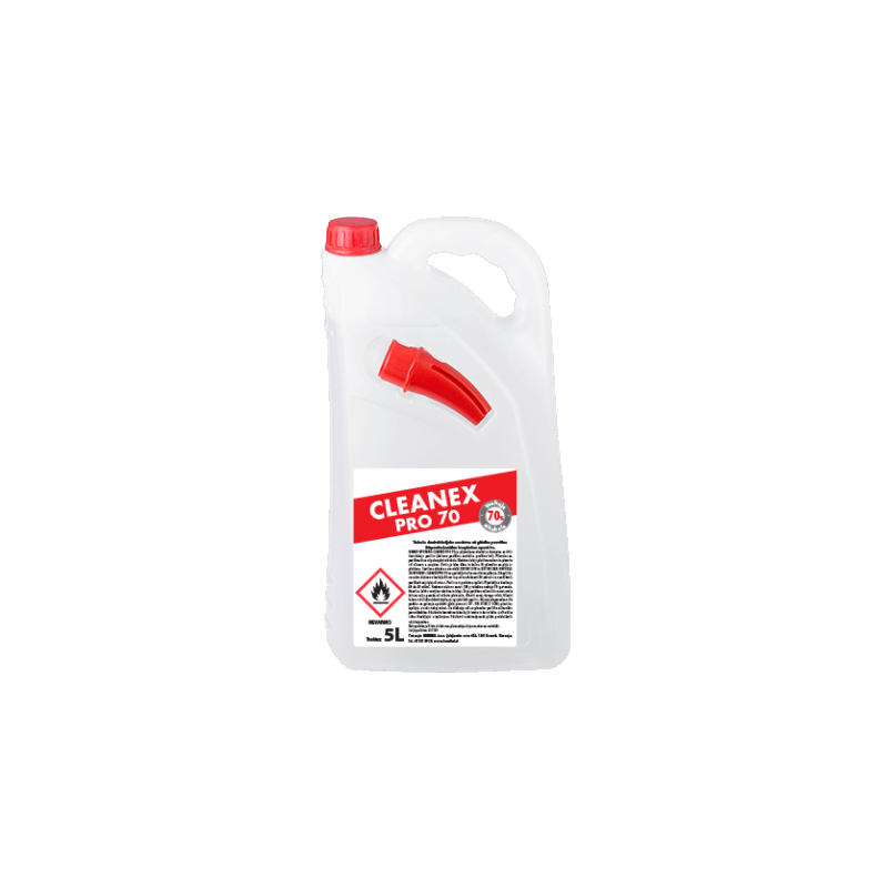Cleanex Pro 5L, alkoholno sredstvo za čišćenje površine 70%