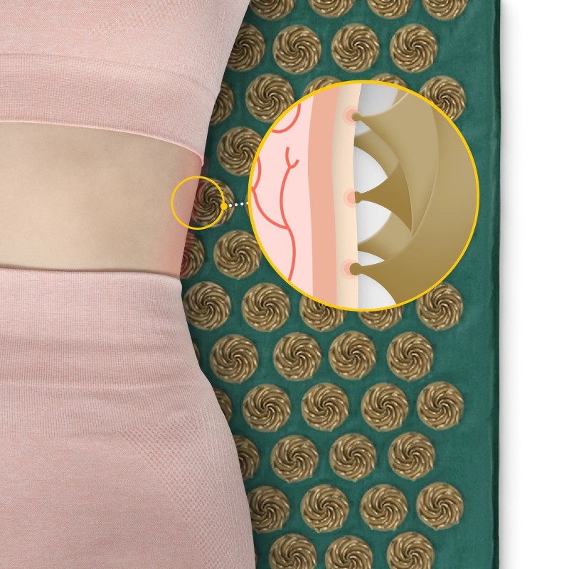 Akupresurna podloga ECO s XL jastučićem