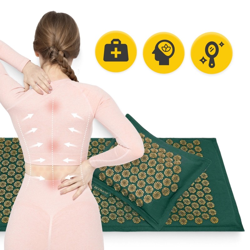 Akupresurna podloga ECO s XL jastučićem