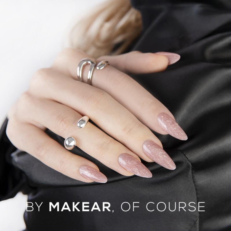 Challengel gradivni gel Shimmer Rose HG14