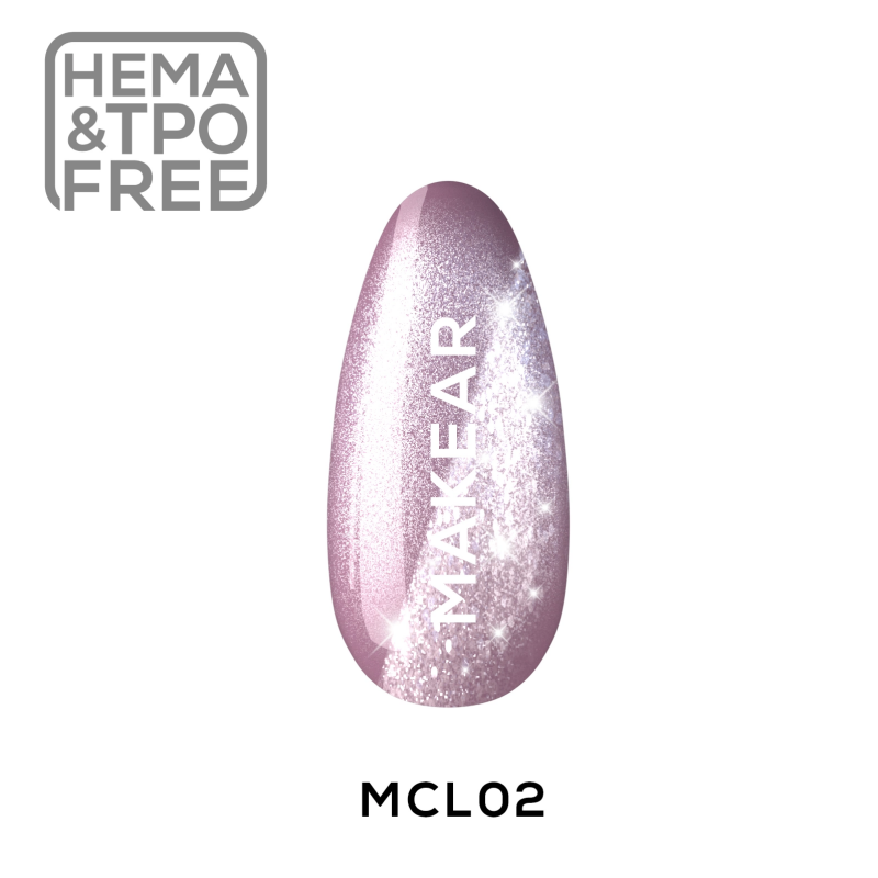 Makear MCL02 Fluffy violet - UV Gel Polish 8ml