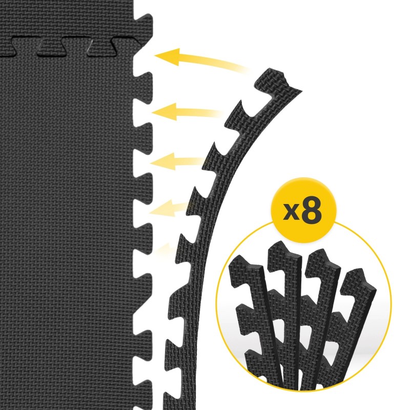 PUZZLE set pjenastih prostirki