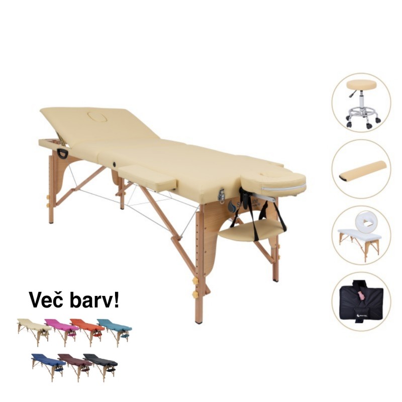 Aurora prijenosni ležaj za masažu sa stolicom