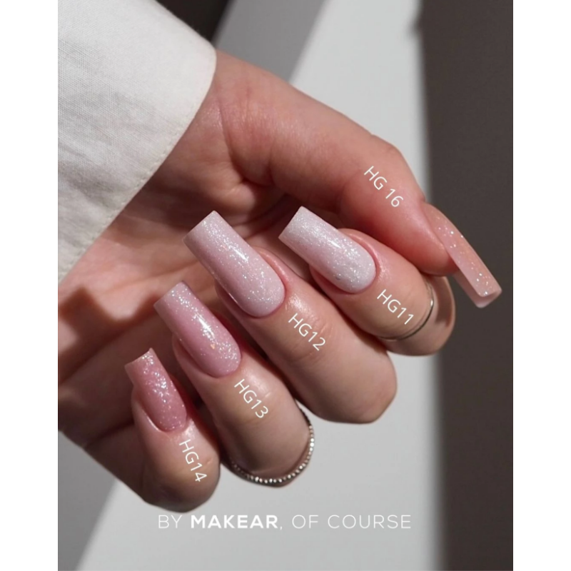 Challengel gradivni gel Shimmer Rose HG14