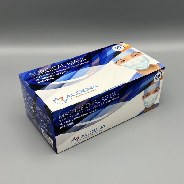 Higijenska maska ​​za lice PLAVA