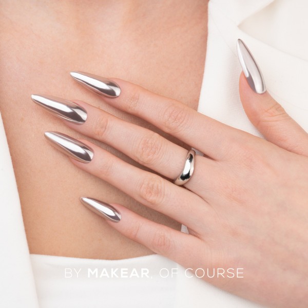 MAKEAR SFX tekući Chrome effect - Silver BC01