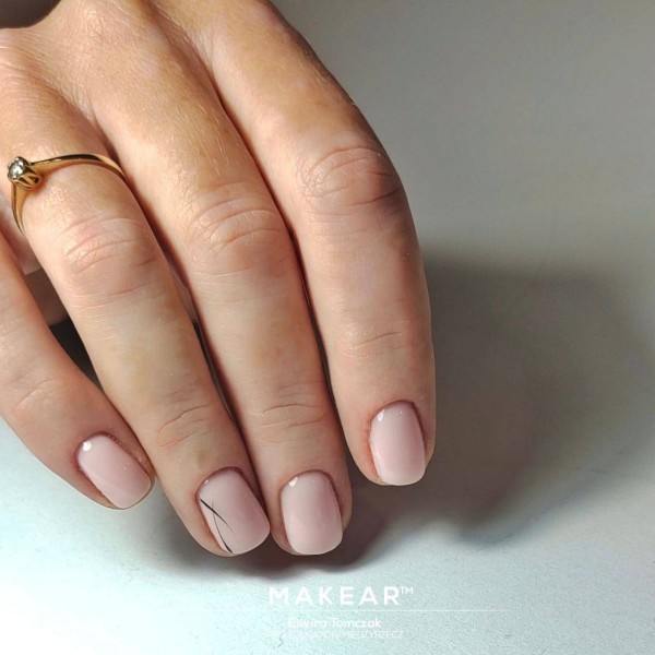 Makear NUDE RUBBER BASE - Jelly PINK NRB04