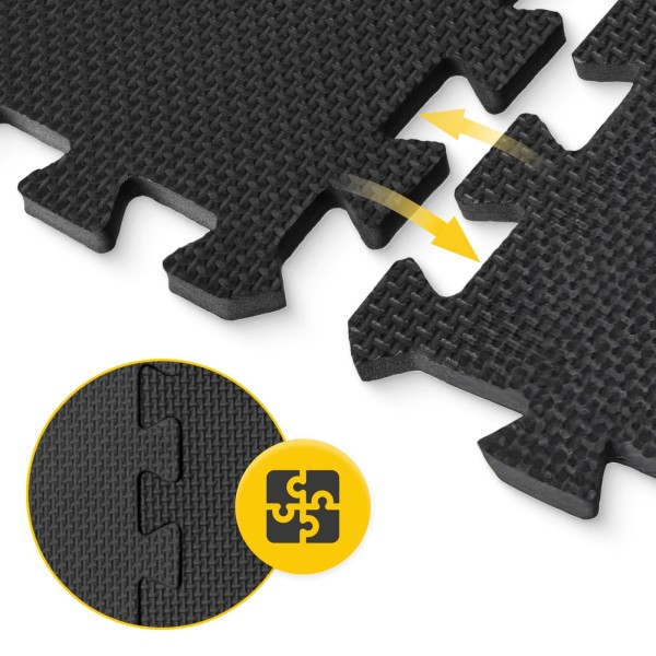 PUZZLE set pjenastih prostirki