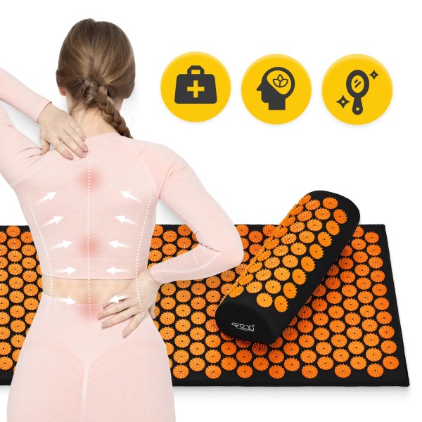 Akupresurna podloga s jastučićem FIZIJO XL