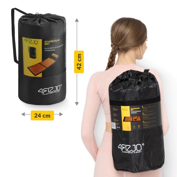 Akupresurna podloga s jastučićem FIZIJO XL