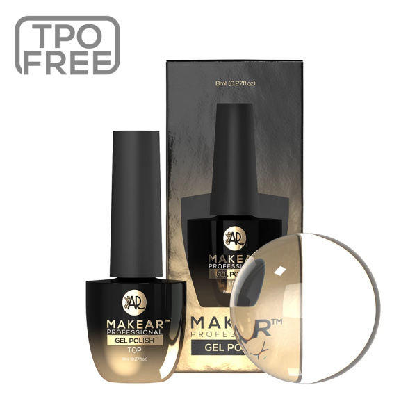 Makear Top no wipe - HARD GLASS 15ml