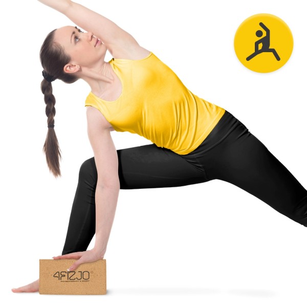 Joga blok od plute FIZJO