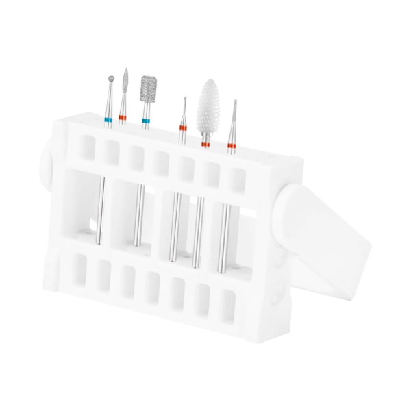 Komplet 6 brusnih nastavaka sa stalkom AS8471