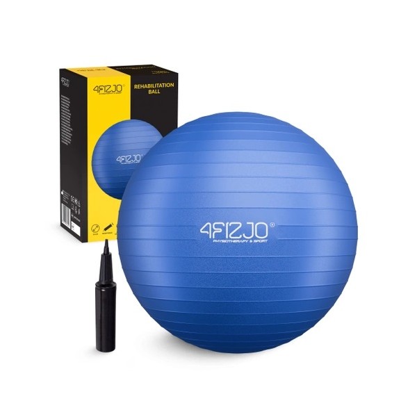 Lopta na napuhavanje za gimnastiku FIZJO 55 - 85 cm