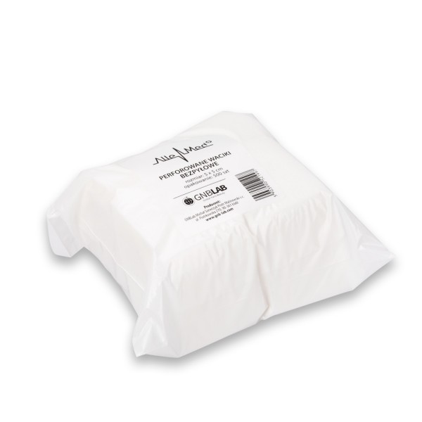 Perforirane jastučići za nokte bez tragova vlakana 5x5 cm 500 komada