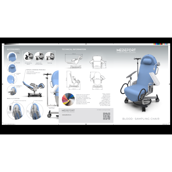 Stolica za vađenje krvi Medefort