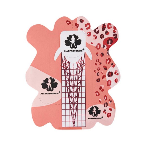 Šabloni za nokte - panter 500kom