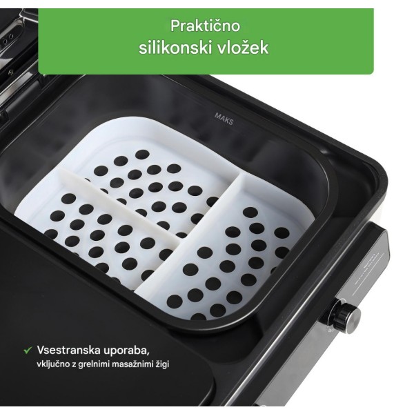 Višenamjenski grijač za kamenje i ulje