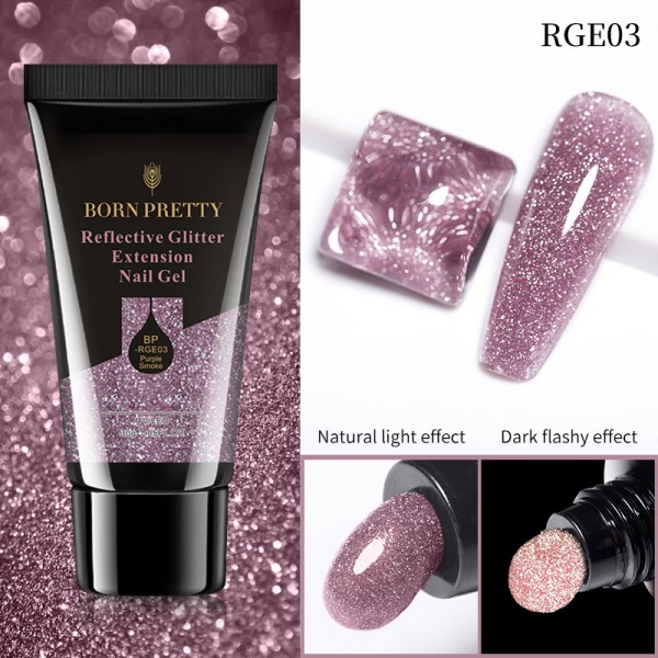 BORN PRETTY polygel sa šljokicama 52212-3