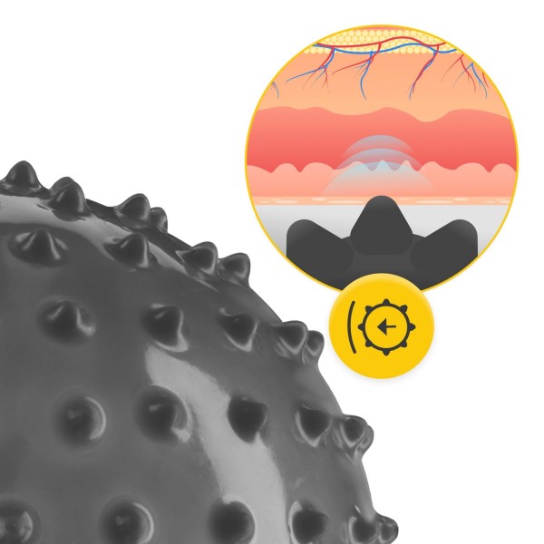 Lopta za rehabilitaciju sa šiljcima - 20 cm FIZJO