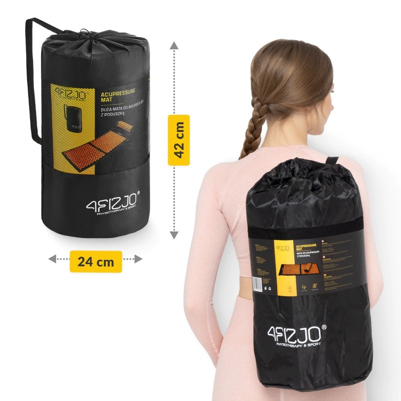 Akupresurna podloga s jastučićem FIZIJO XL