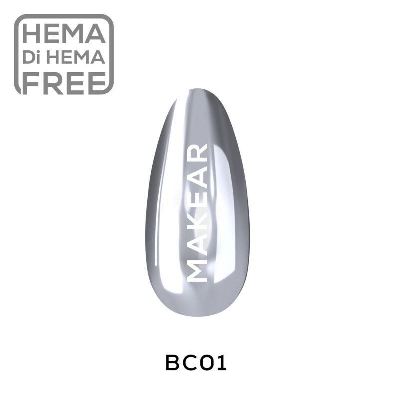 MAKEAR SFX tekući Chrome effect - Silver BC01