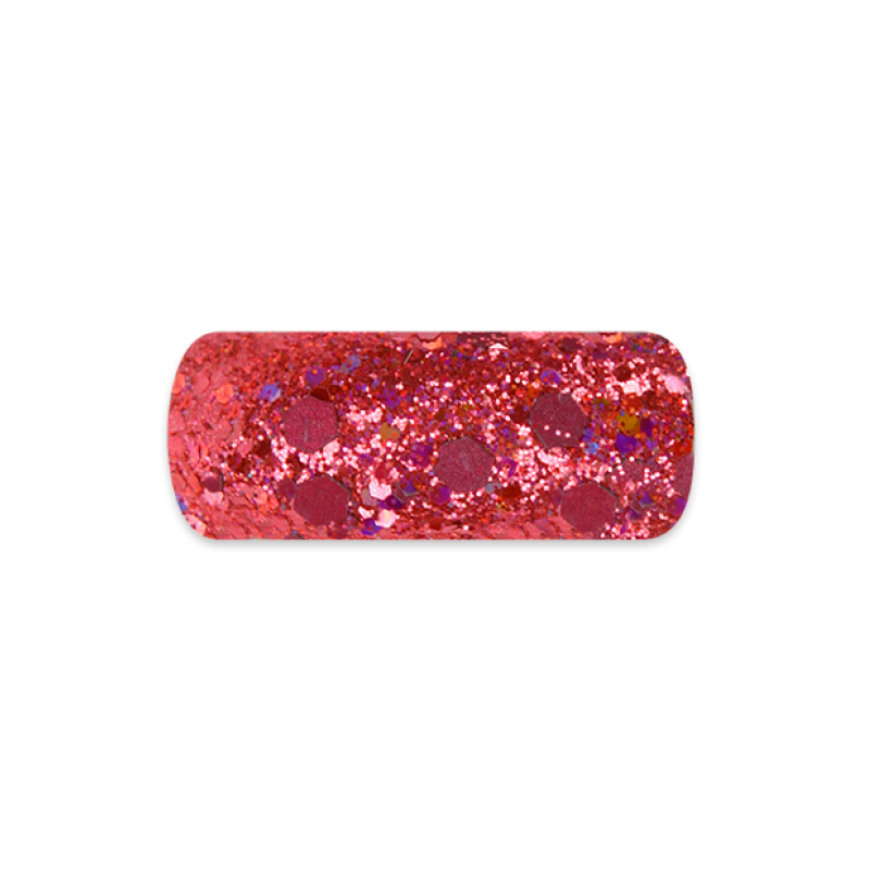 Holo Glitter mix No.17 - Chameleon Coral