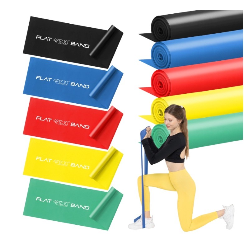 Komplet 5 rehabilitacijskih traka FLAT BAND FIZJO