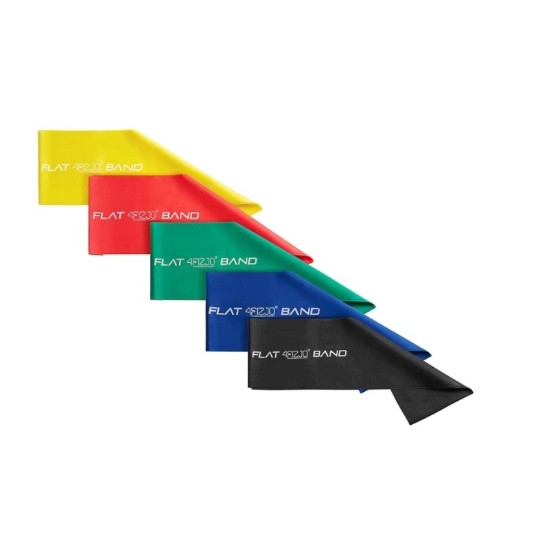 Komplet 5 rehabilitacijskih traka FLAT BAND FIZJO