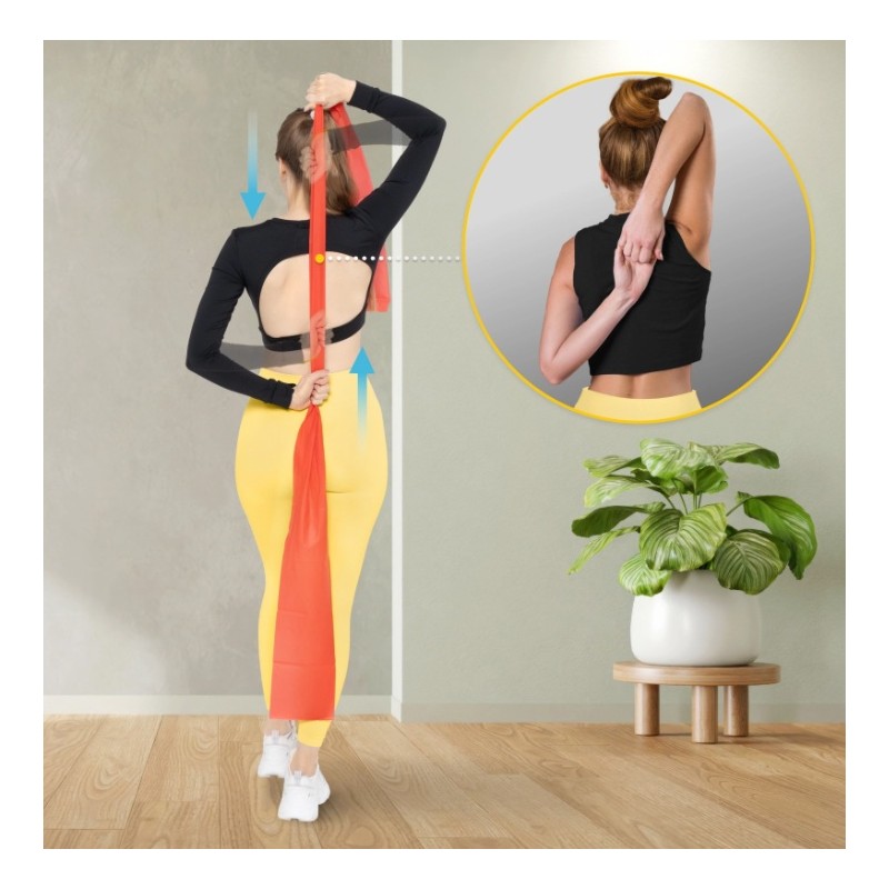 Komplet 5 rehabilitacijskih traka FLAT BAND FIZJO