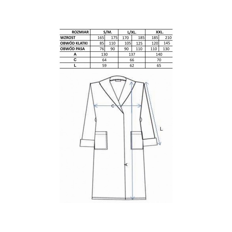 Kupaći ogrtač NATURAL