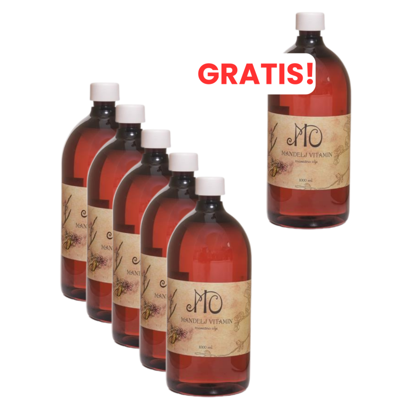 Ulje za masažu Badem vitamin 5+1 gratis