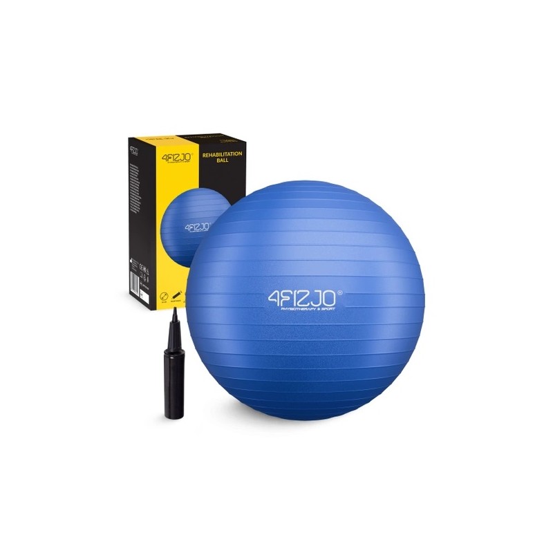 Lopta na napuhavanje za gimnastiku FIZJO 55 - 85 cm