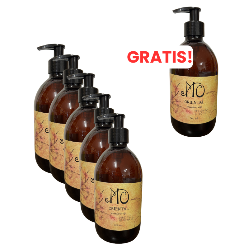Ulje za masažu Oriental 5+1 gratis