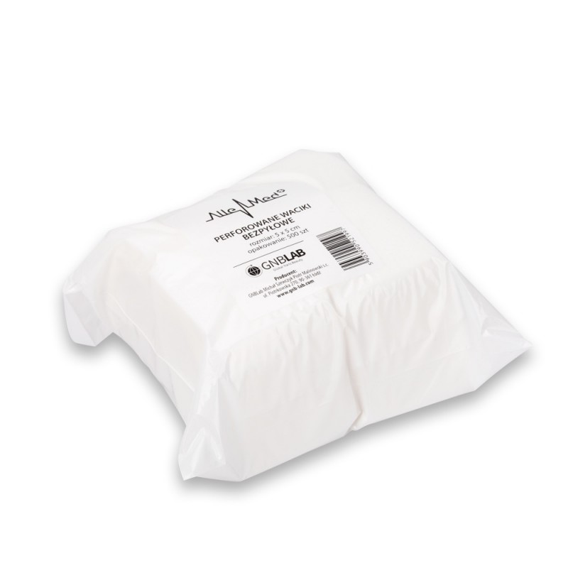 Perforirane jastučići za nokte bez tragova vlakana 5x5 cm 500 komada