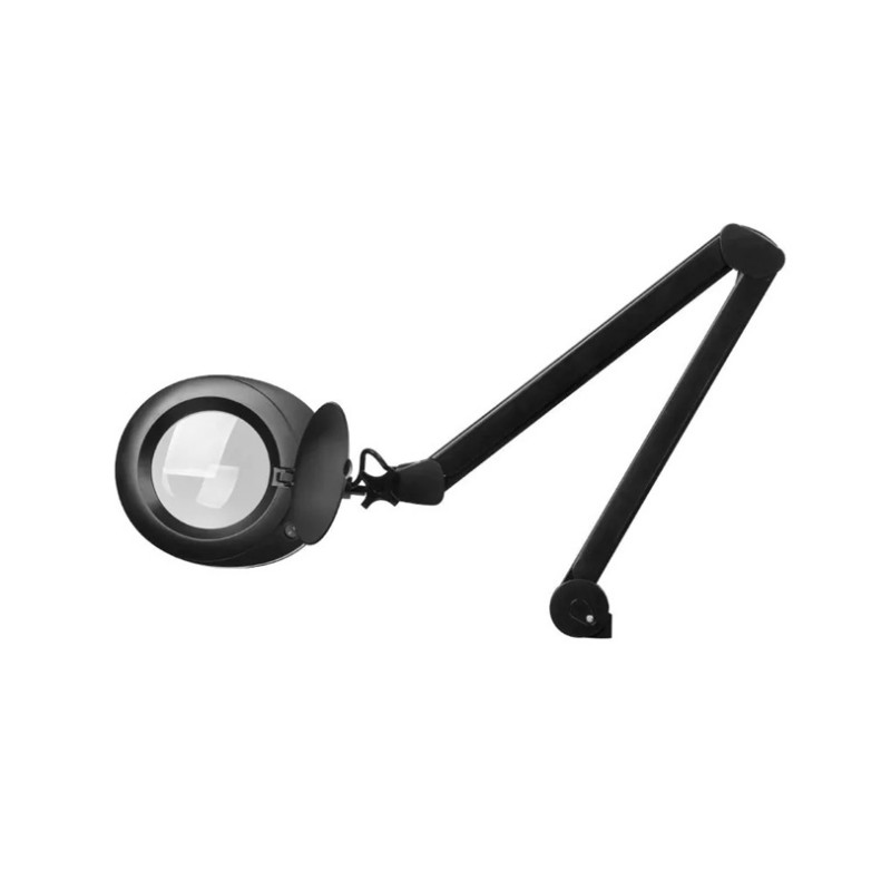 Kozmetička lupa Elegante 6025 črna na stalku