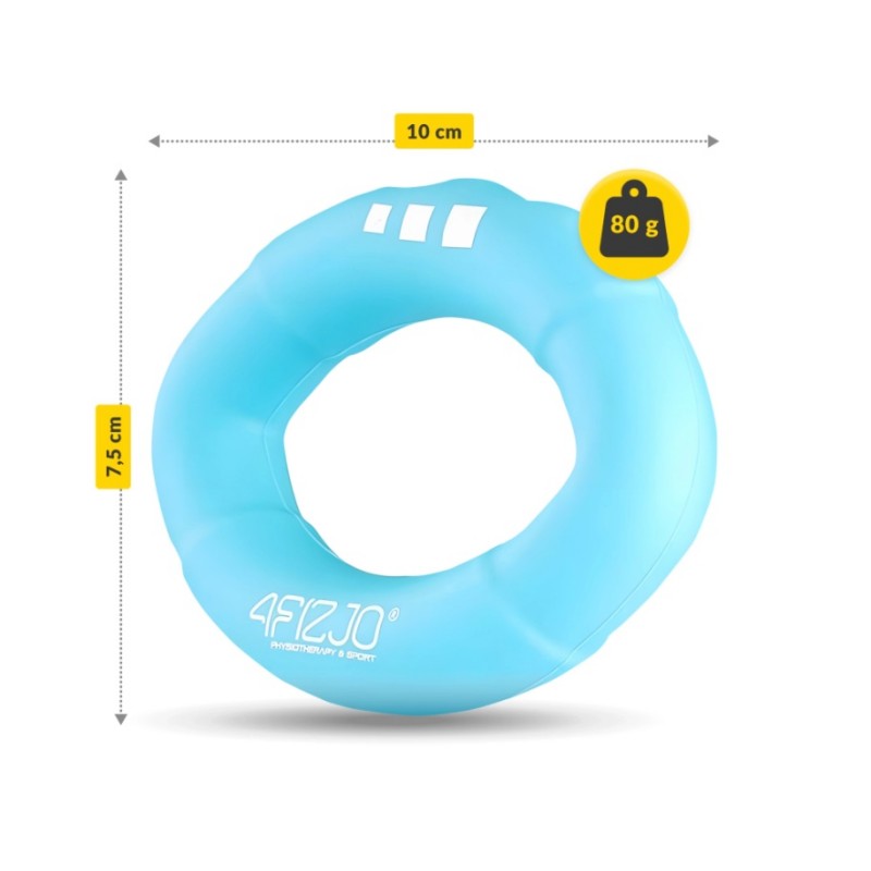 Silikonsko vježbalo za šaku FIZJO 