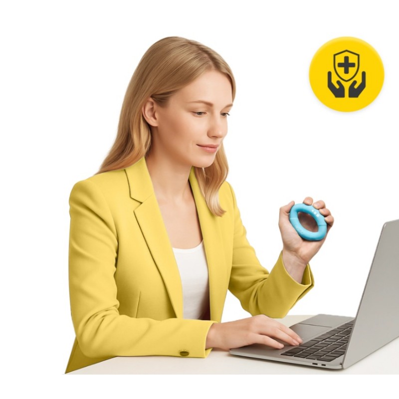 Silikonsko vježbalo za šaku FIZJO 