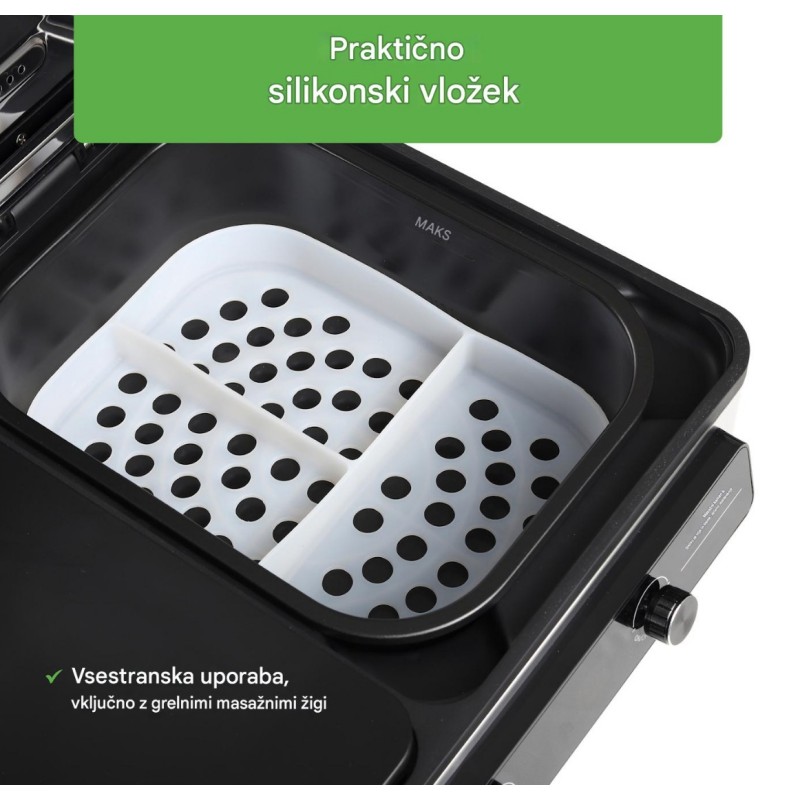 Višenamjenski grijač za kamenje i ulje