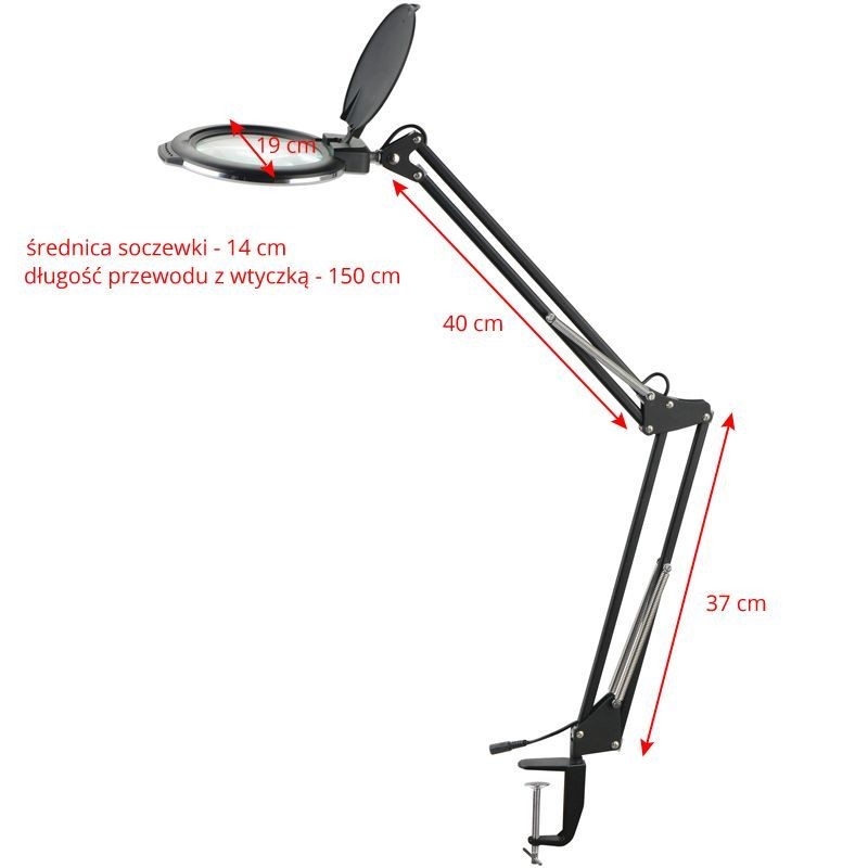 LED kozmetikai nagyító AS3964