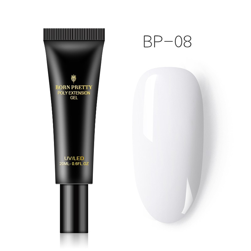BP-08 Poly Extension gel (White) - BORN PRETTY