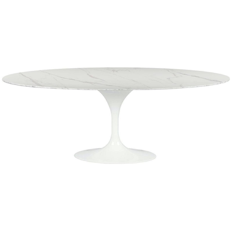 Tulip márvány felületű asztal 100x80x52cm