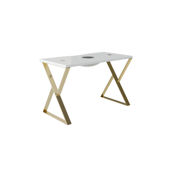 Stol za manikuru AFINIA ART DECO X - Zlatni