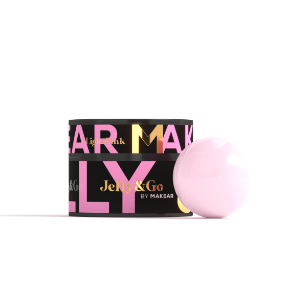 Makear Jelly&go - Light Pink JG02 50ml gradivni gel