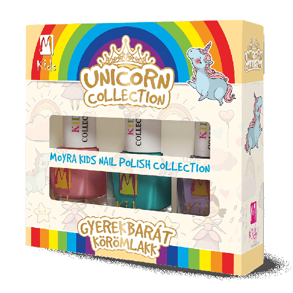 SET Lakova za nokte KIDS - Unicorn Collection