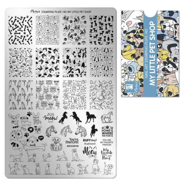 Moyra Pločica My Little Pet Shop Nr.142