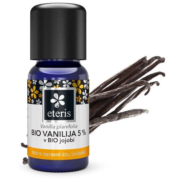 BIO Vanilija (5 %) (CO2 ekstrakt u BIO jojobi)
